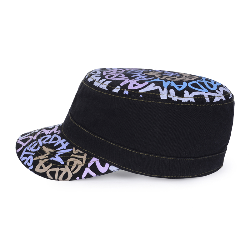 義烏帽子加工廠圓頂平頂帽